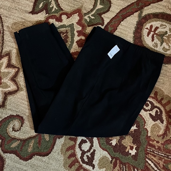 AVENUE Size 20 Trouser NO Pocket Slim Flatfront Elastic-Insert Stretch $89 NEW - Picture 8 of 16